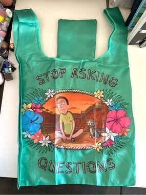 Rick and Morty Reusable Tote Bag